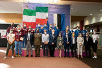 Teams medallists and officials